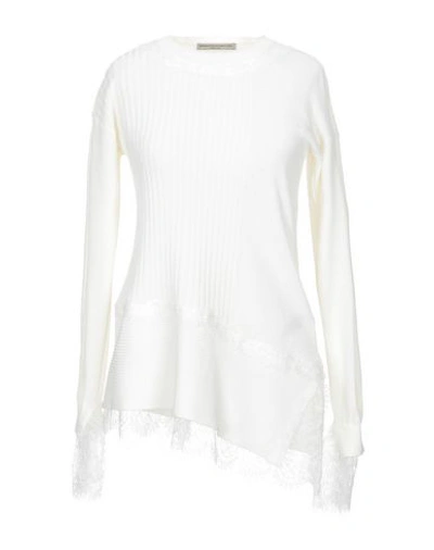 Ermanno Scervino Sweaters In White