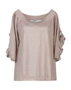 Liu •jo Sweaters In Pale Pink