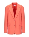 Patrizia Pepe Blazers In Coral