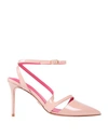Oscar Tiye Sandals In Pale Pink