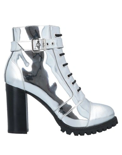 Atos Lombardini Ankle Boot In Silver