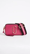 Marc Jacobs Snapshot Crossbody Bag In Hibiscus Multi