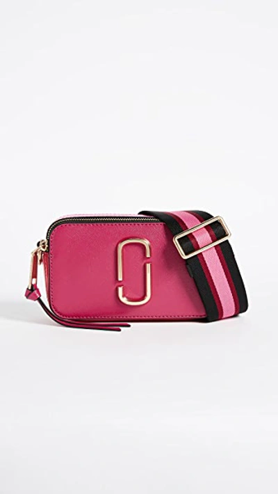 Marc Jacobs Snapshot Crossbody Bag In Hibiscus Multi