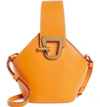 Danse Lente Mini Johnny Leather Bucket Bag - Orange In Apricot