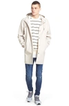 Stutterheim Stockholm Waterproof Hooded Raincoat In Lightsand