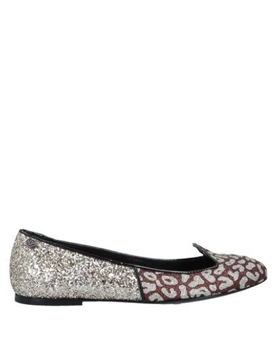 Philipp Plein Loafers In Brown