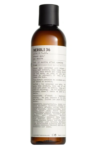 Le Labo Neroli 36 Shower Gel, 237ml - One Size In Colorless