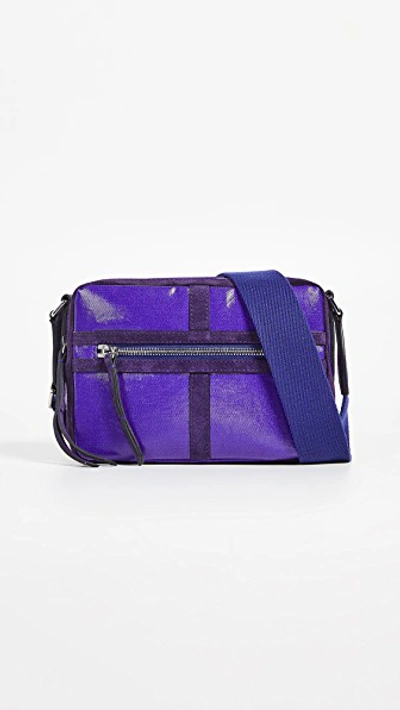 Isabel Marant Tinken Shoulder Bag In Violet