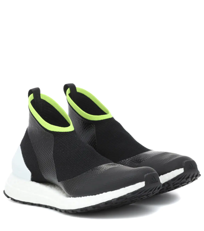 Adidas By Stella Mccartney Ultraboost X Atr Engineered Mesh Sneakers, Black/green