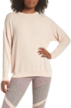 Alo Yoga Soho Pullover In Nectar Heather