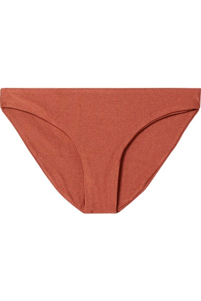 Jade Swim Lure Bikini Briefs In Brown