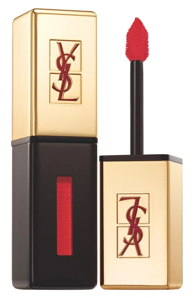 Saint Laurent Glossy Stain Lip Color - 43 Rouge Phedre
