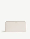 Dkny Bryant Textured Leather Zip-around Wallet In Iconic Blush