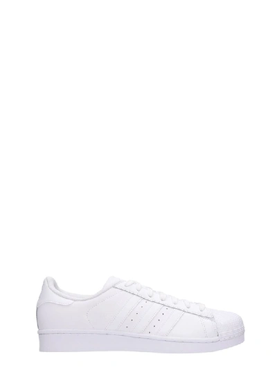 Adidas Originals Superstar Foundation White Leather Sneakers