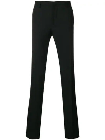 Paul Smith Straight Trousers In Black