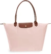 Longchamp Large Le Pliage Tote - Pink In Pink Ice