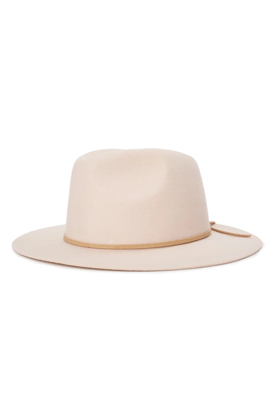 Brixton 'wesley' Wool Fedora - Beige