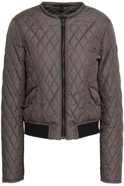 Belstaff Woman Cassell Quilted Shell Down Bomber Jacket Anthracite