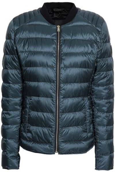 Belstaff Woman Hamford Quilted Shell Down Jacket Petrol