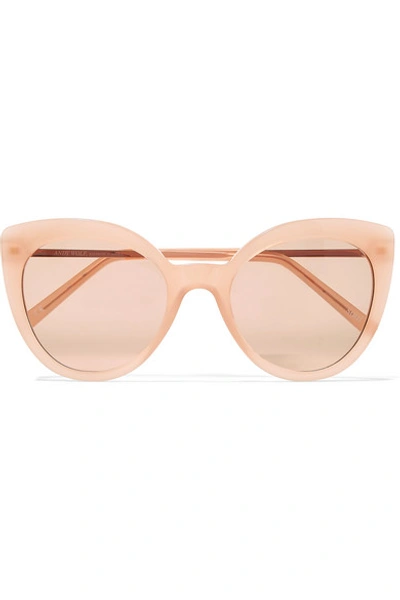 Andy Wolf Grace Cat-eye Acetate Sunglasses In Pink