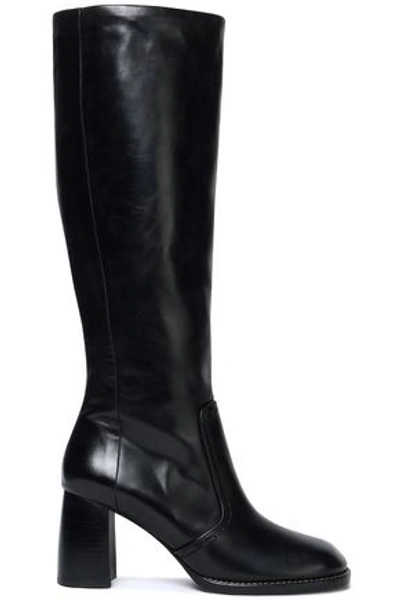 Joseph Moroder Glossed-leather Boots In Black