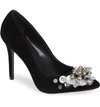 Charles By Charles David Preston Pump In Black Suede