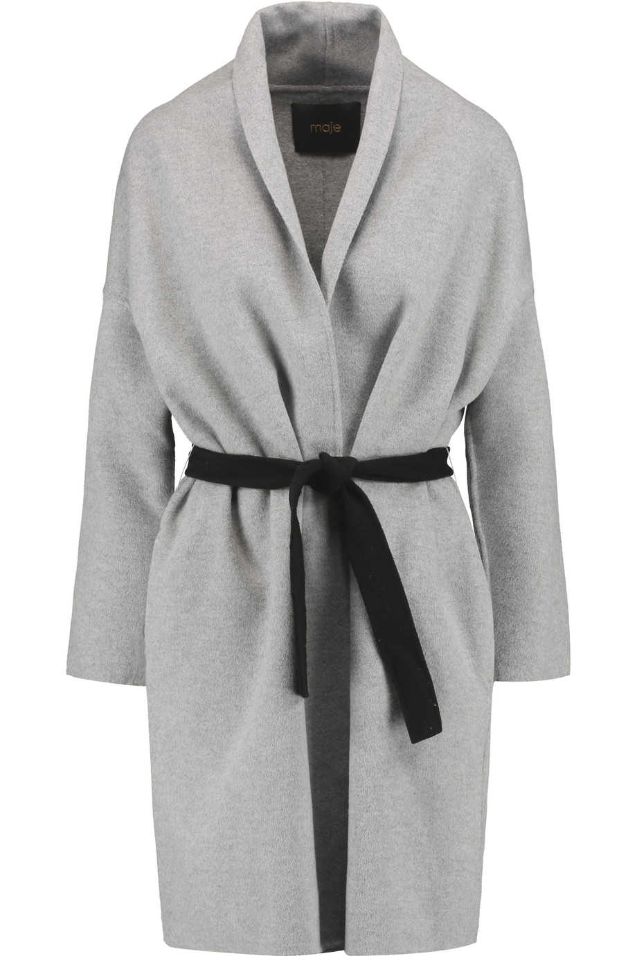 Maje Wool-blend Coat | ModeSens