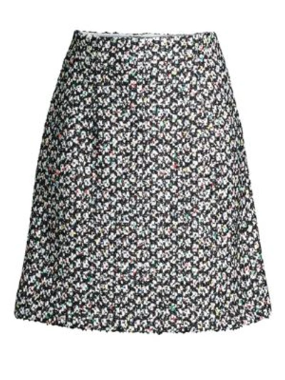 Escada Multi-tweed A-line Mini Skirt