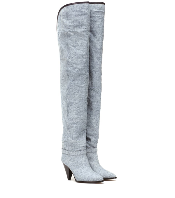 isabel marant over the knee boots