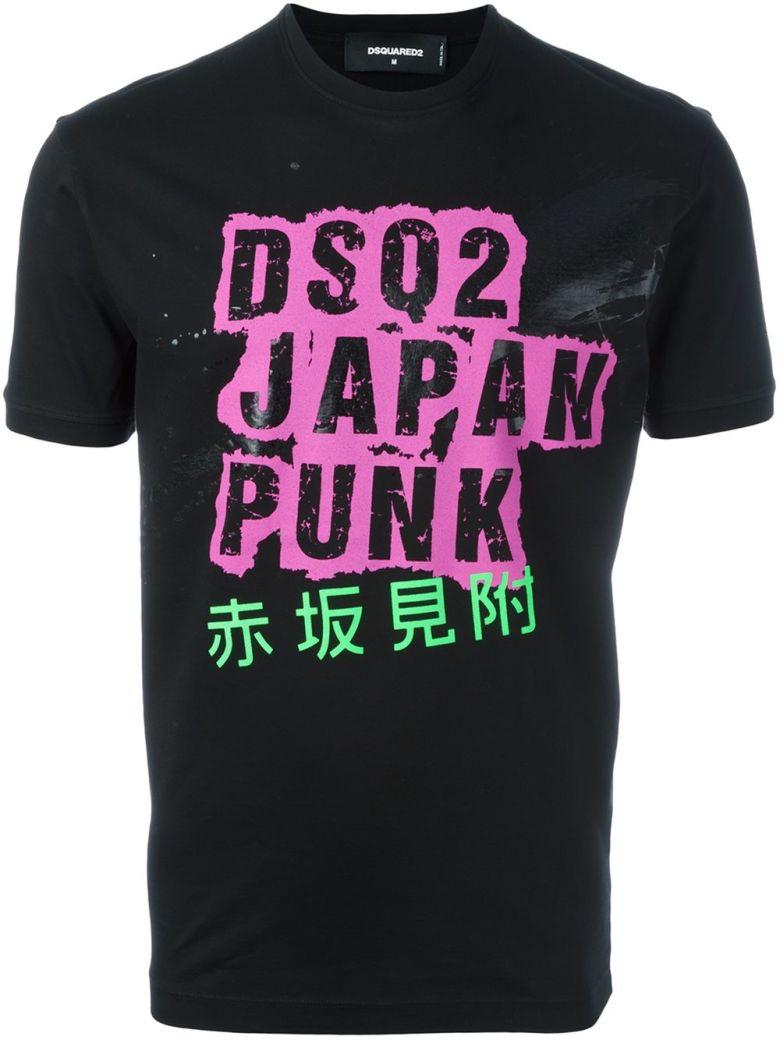 dsquared2 logo japan t-shirt