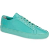 Common Projects Original Achilles Sneaker In Mint Green Leather