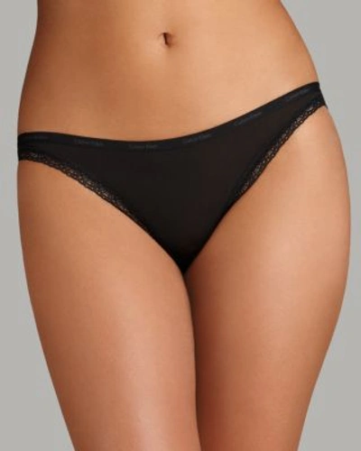 Calvin Klein Bottoms Up Bikini #d3447 In Black | ModeSens