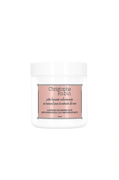 Christophe Robin Travel Cleansing Volumizing Paste With Pure Rassoul Clay And Rose Extracts In Beaut In N,a