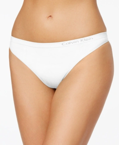 Calvin Klein Pure Seamless Bikini Qd3545 In White