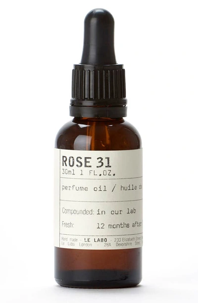 Le Labo Rose 31 Perfume Oil, 30ml - One Size In Colorless
