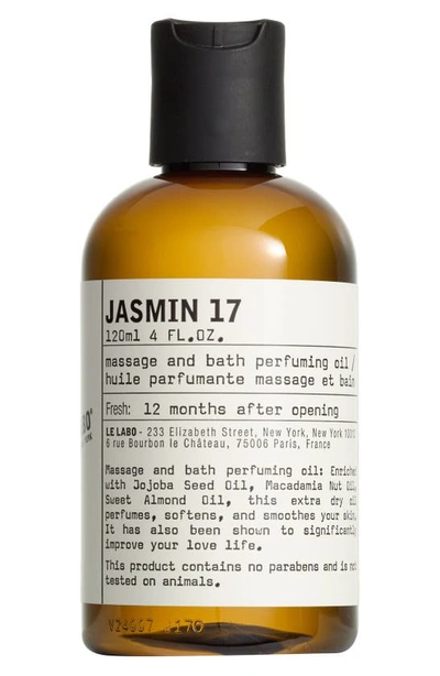 Le Labo Jasmin 17 Body Oil