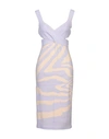 Roberto Cavalli Knee-length Dress In Lilac