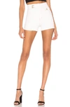 Free People Sammi Retro Shorts In White