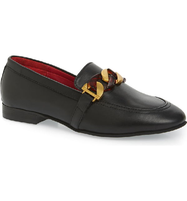 Kurt Geiger Women's Kiara Aprontoe Loafers In Black Leather ModeSens