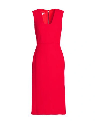 Antonio Berardi Knee-length Dress In Brick Red