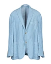 Boglioli Blazer In Sky Blue