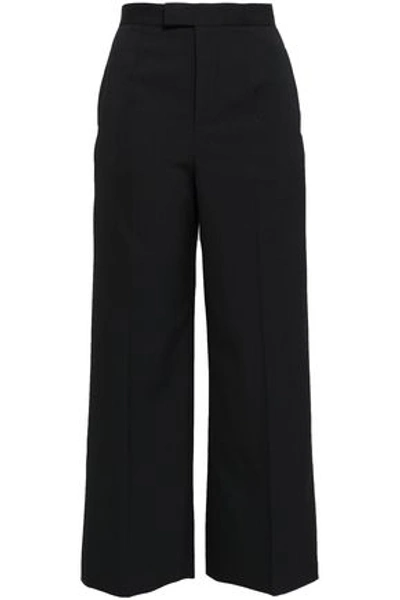 Red Valentino Red(v) Woman Twill Wide-leg Pants Black