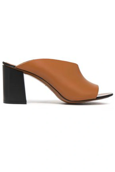 Atp Atelier Woman Leather Mules Light Brown