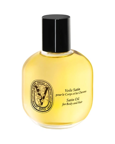 Diptyque Satin Oil For Body And Hair, 100ml - One Size In Colorless