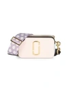 Marc Jacobs The Snapshot Coated Leather Camera Bag In Blush Multi