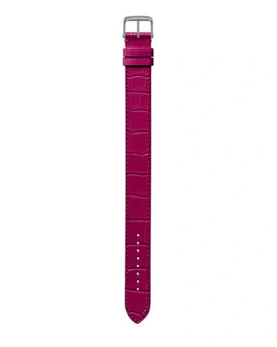 Tom Ford Medium Alligator Strap In Cerise