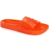 Calvin Klein Jeans Est.1978 Elva Translucent Sport Slide In Orangeade Rubber