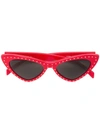 Moschino Eyewear Cat Eye Sunglasses In Red