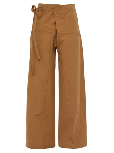 Acne Studios Wide-legged Trousers Antique Brown