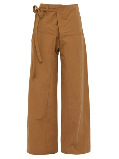 Acne Studios Wide-legged Trousers Antique Brown ModeSens